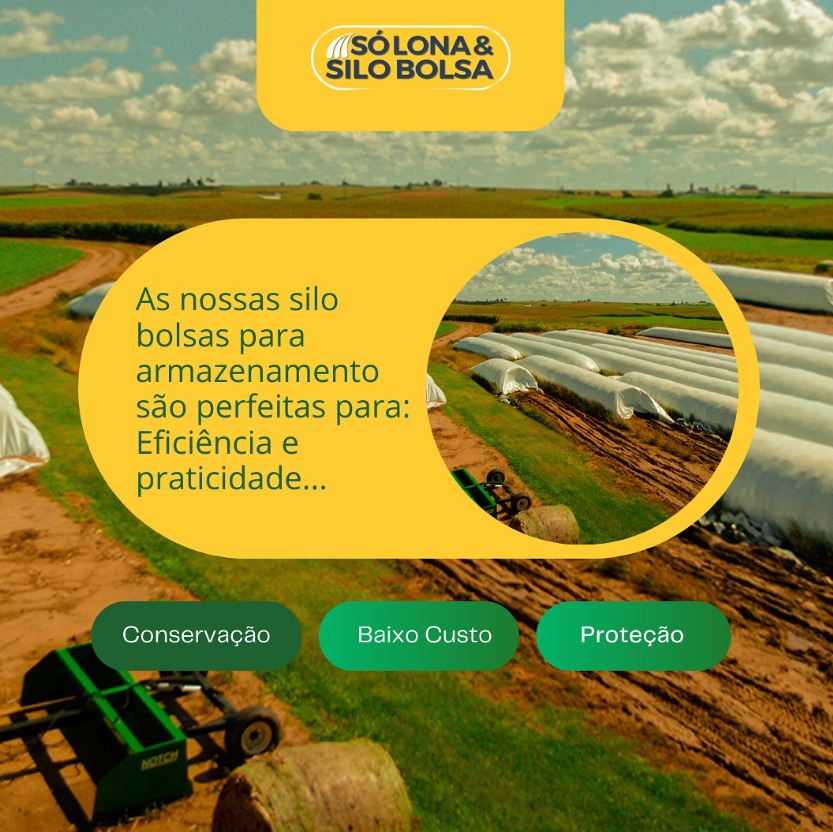 SILO BOLSA 9 PÉS X 75 METROS