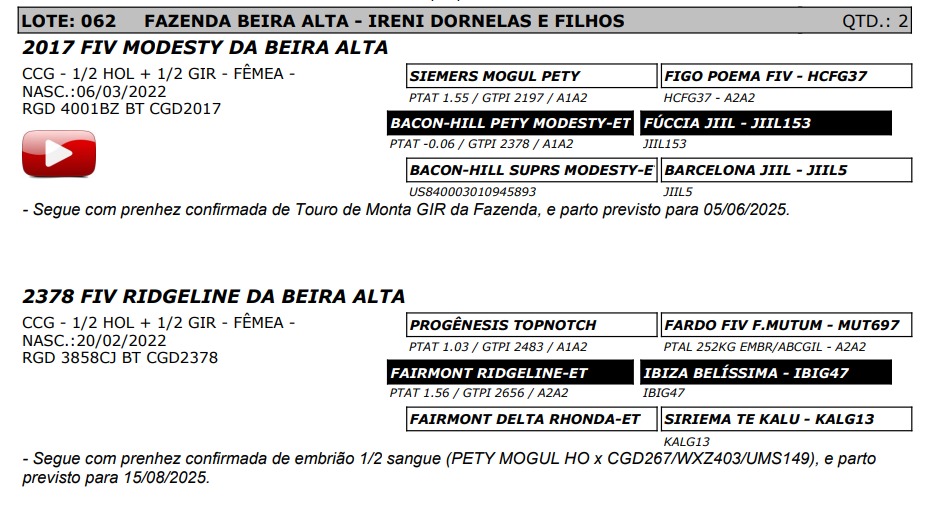 LOTE 62 4001-BZ 3858-CJ