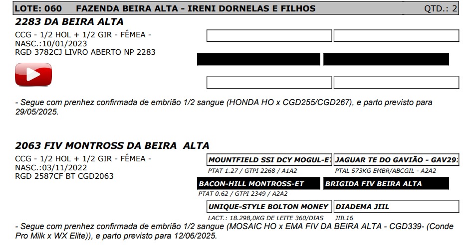 LOTE 60 2587-CF 3782-CJ