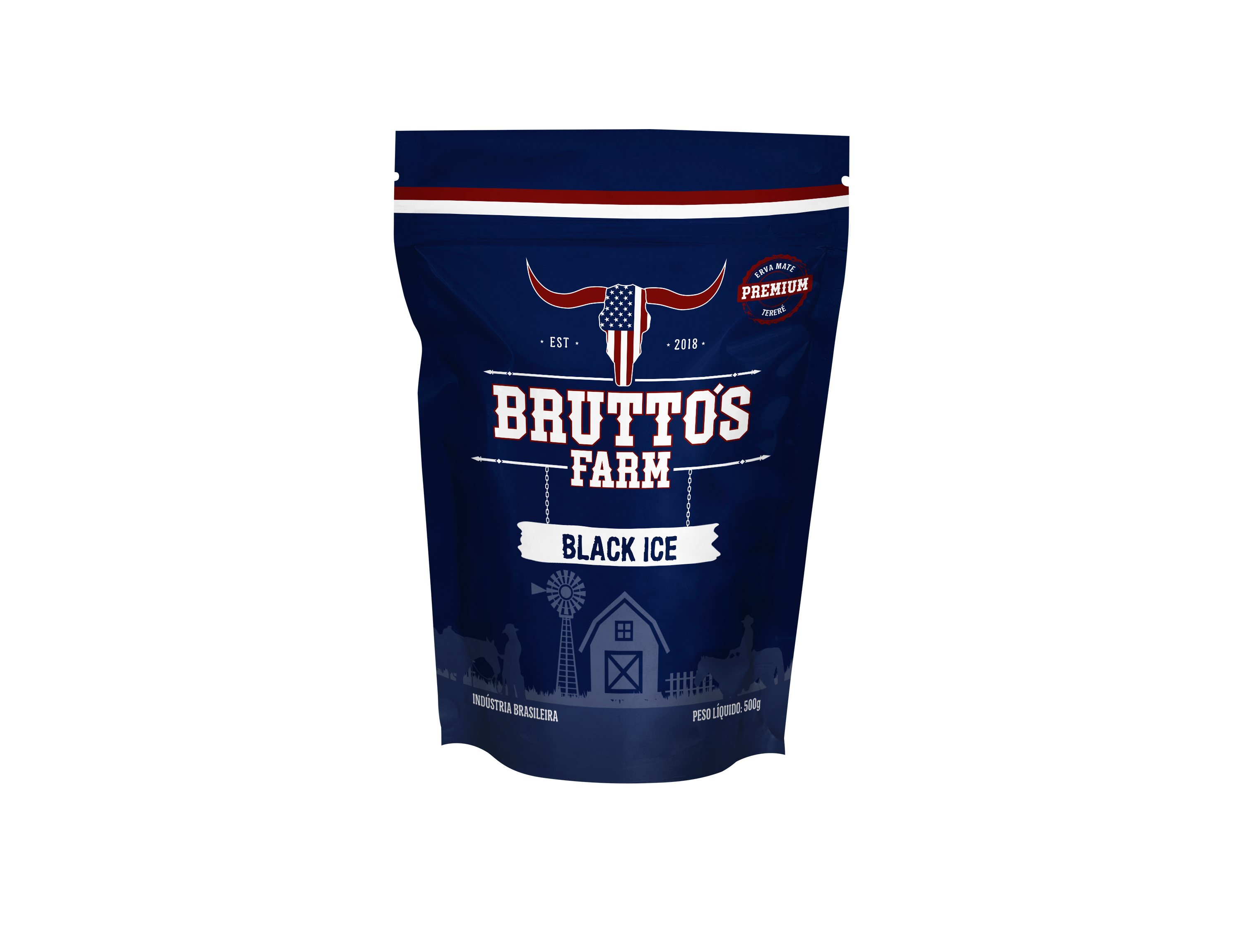 Black Ice: Erva Mate Premium Tereré 500g