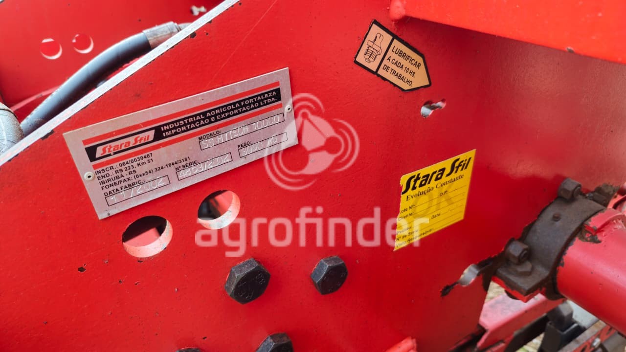 Plantadeira de Verão Sfil HYTECHSS10.000 Ano 2002