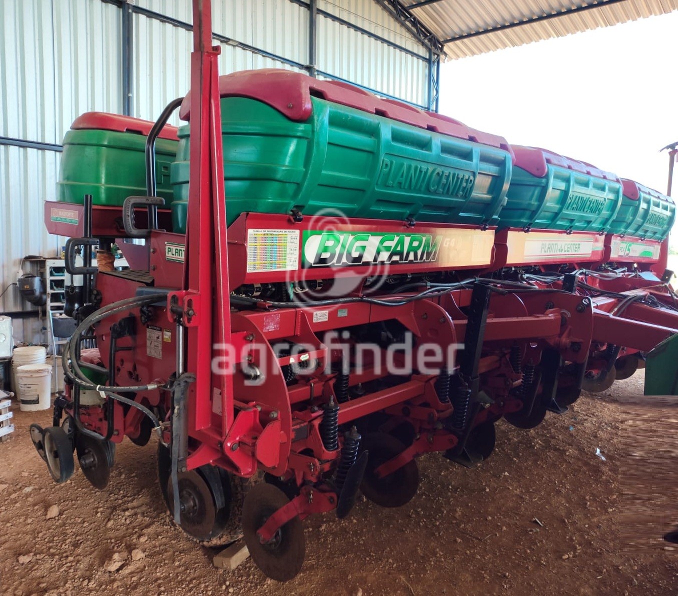 Plantadeira de Verão Planti Center BigFarmG4 Ano 2019