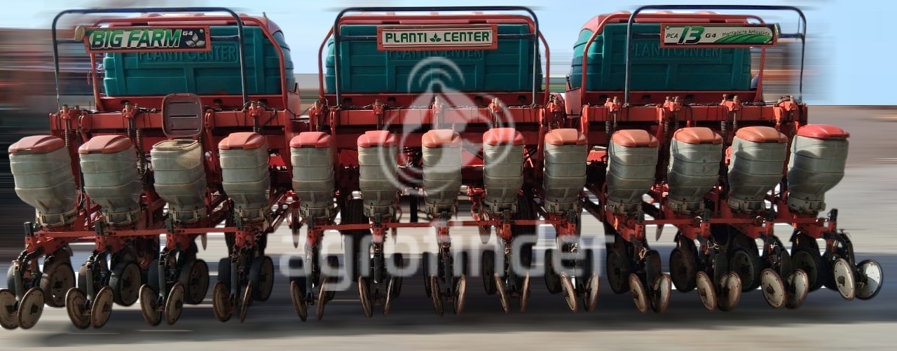 Plantadeira de Verão PlantiCenter  BIGFARMPCA Ano 2015