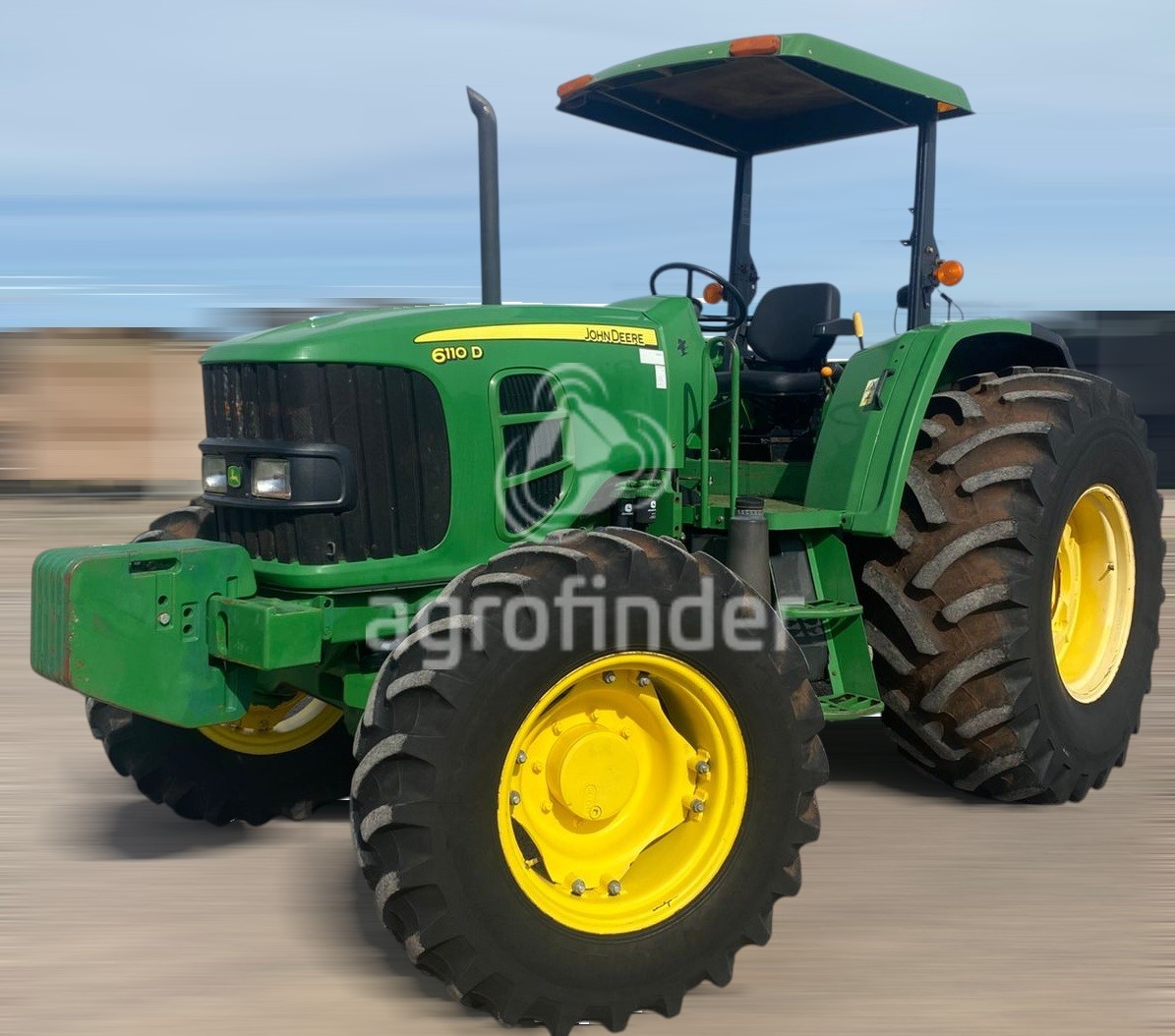 Trator John Deere 6110D ano 2010