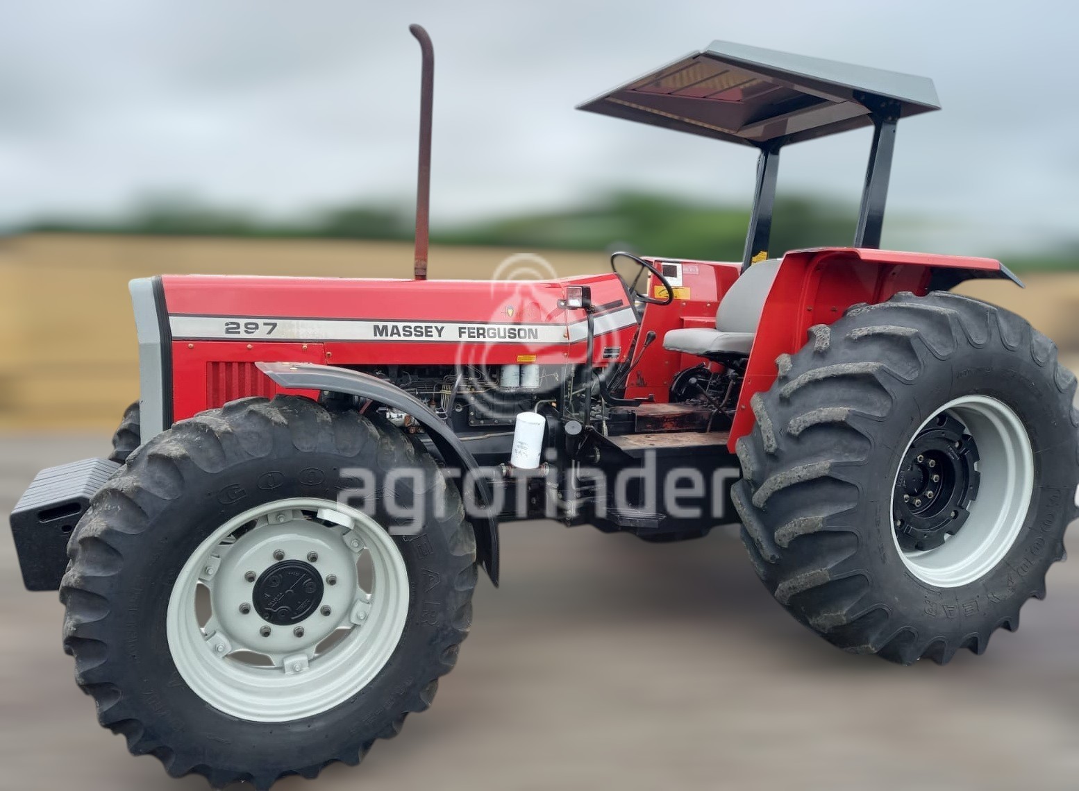 Trator Massey Ferguson 297 ano 2002