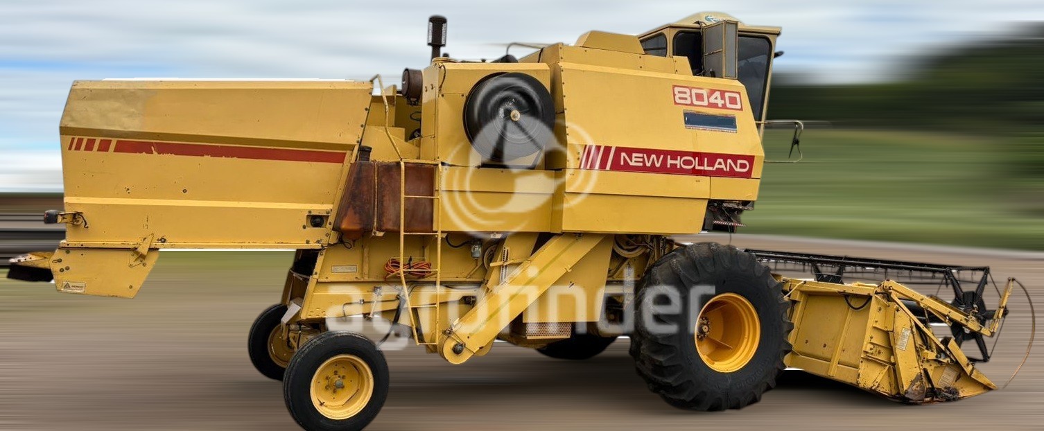 Colheitadeira New Holland 8040 ano 1992