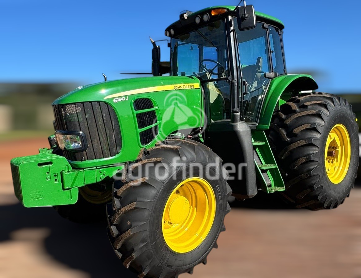 Trator John Deere 6190J ano 2017