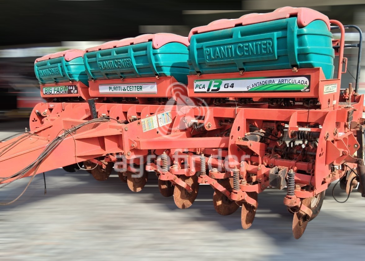 Plantadeira de Verão PlantiCenter  BIGFARMPCA Ano 2015