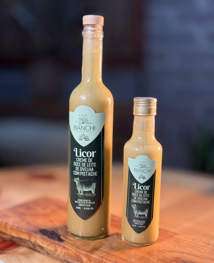 Licor de Doce de Leite de Ovelha com Pistache 250ml