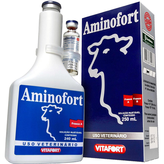Aminofort Suplemento P/bovino 250ml - Vitafort