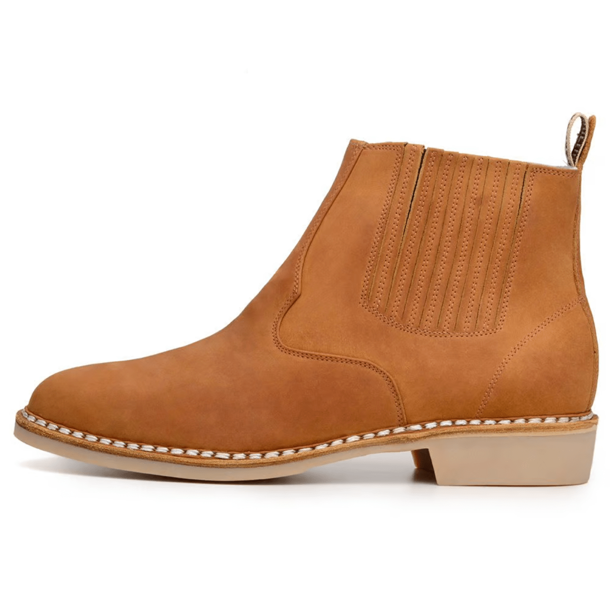 Botina Chama7 Vira Francesa Nobuck 45 - Chama7