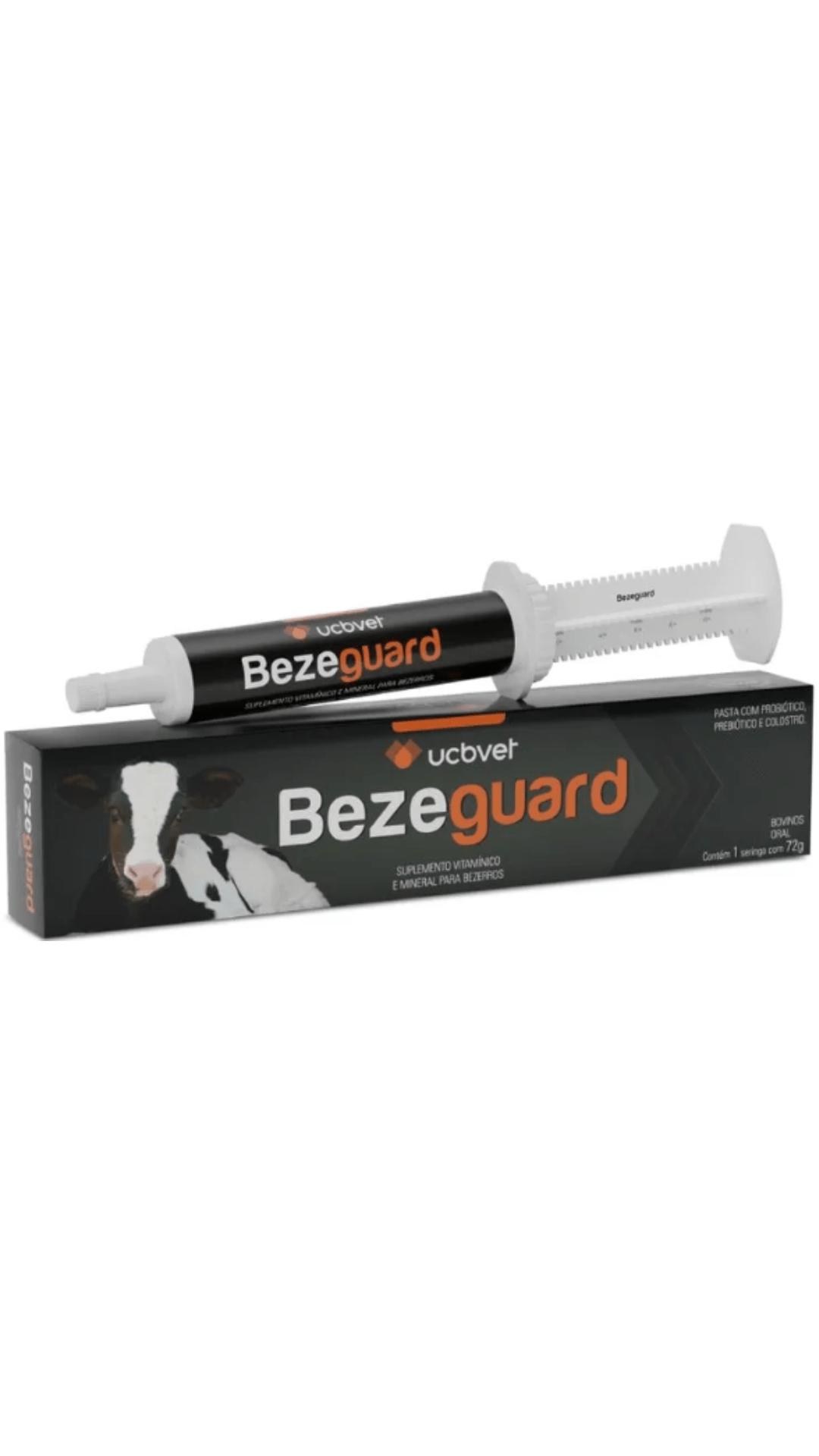 Bezeguard 72g - Ucbvet Aditivo Probiótico, Aditivo Prebiótico, Colostro Bovino