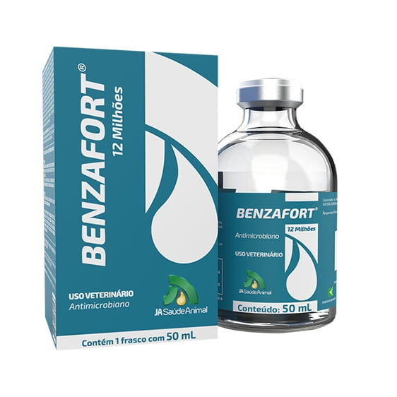 Benzafort 12 Milhões 50ml - Ja Saúde Animal