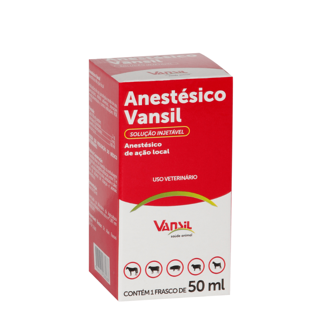 Anestésico Inj 50ml - Vansil