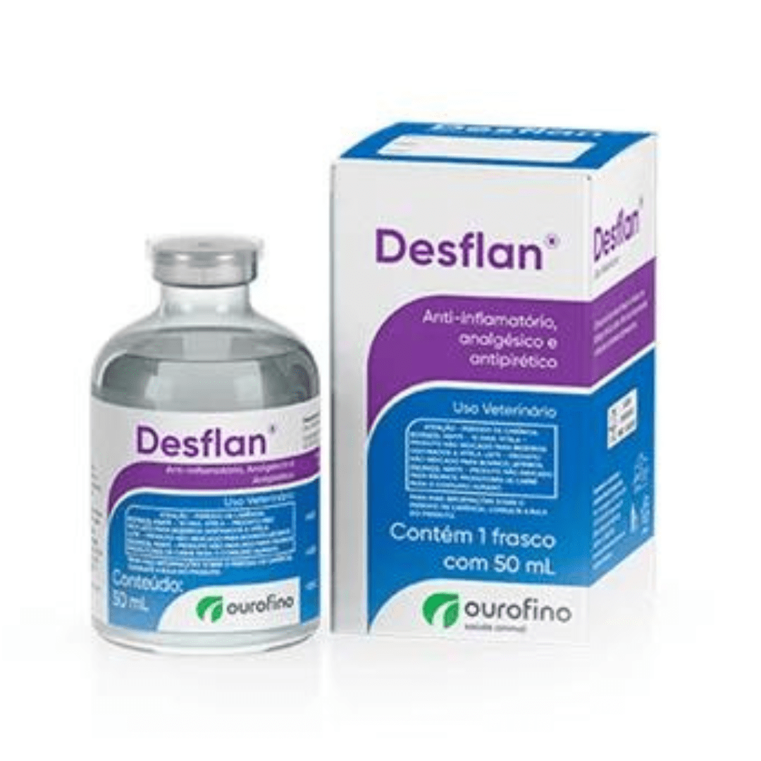 Desflan Inj 50ml - Ourofino