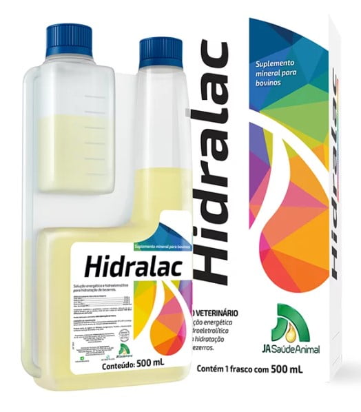 Hidralac 500ml - Ja Saúde Animal