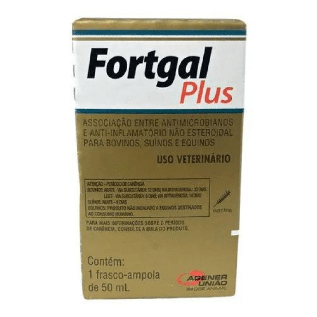 Fortgal Plus Inj 50ml - Agener União