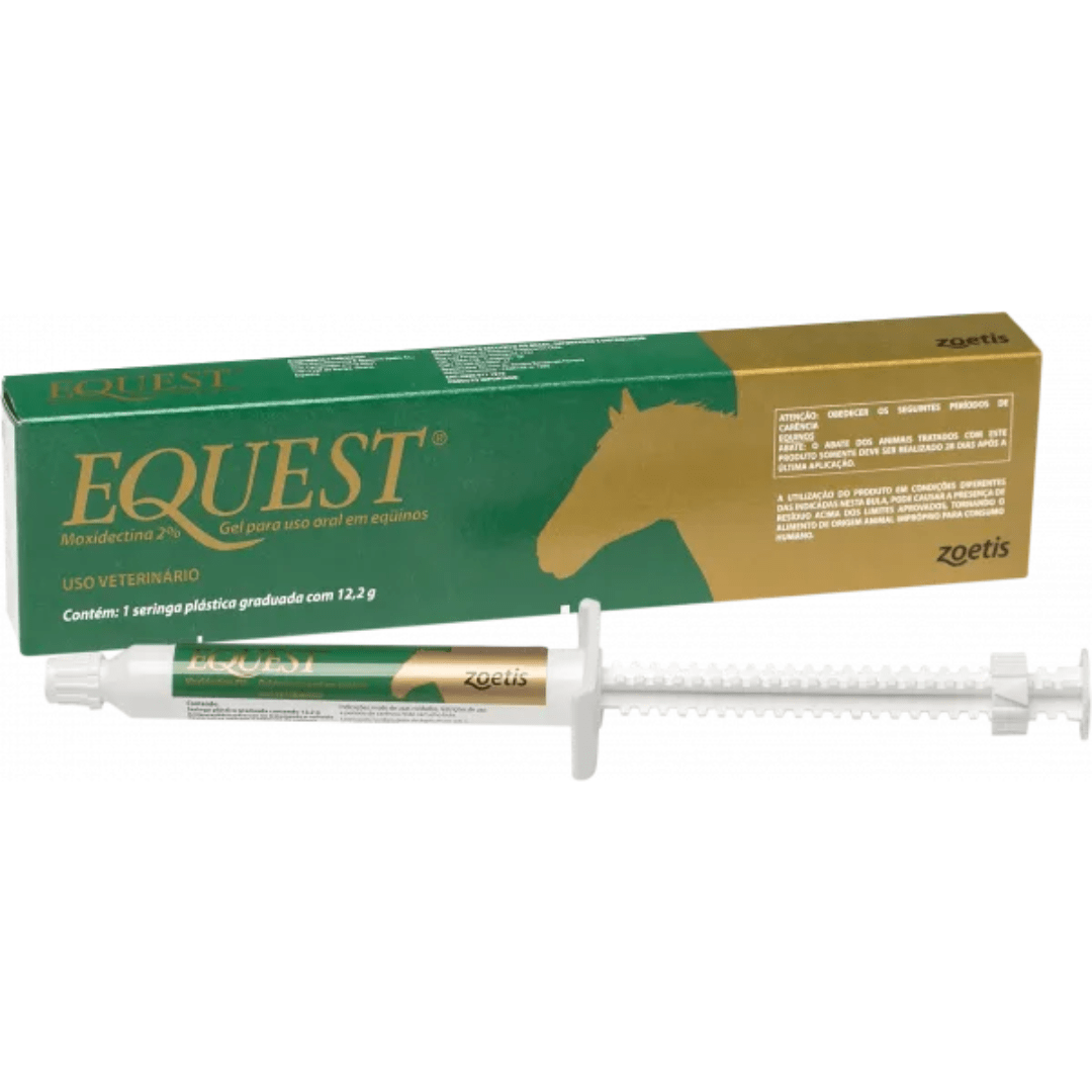 Equest Pasta Para Equinos Antiparasitário A Base De Moxidectina 2% - Zoetis