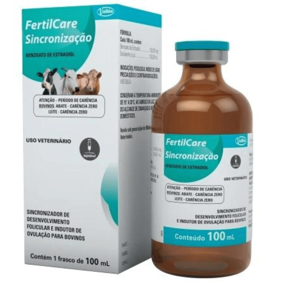 Fertilcare Benzoato Sincronização 100ml - Msd