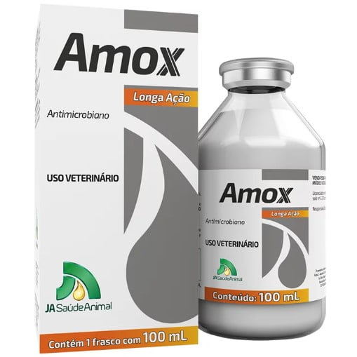 Amox 100ml - Ja Saúde Animal