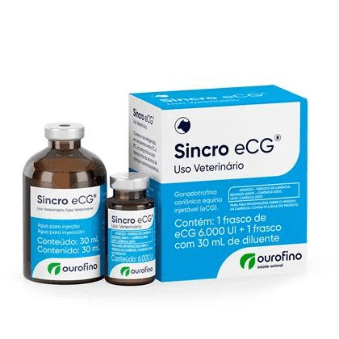 Sincro Ecg 6000ui - 30ml - Ourofino