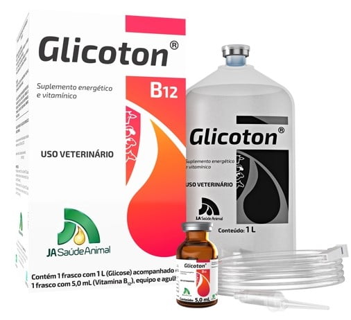 Glicoton B12 1l - Ja Saúde Animal