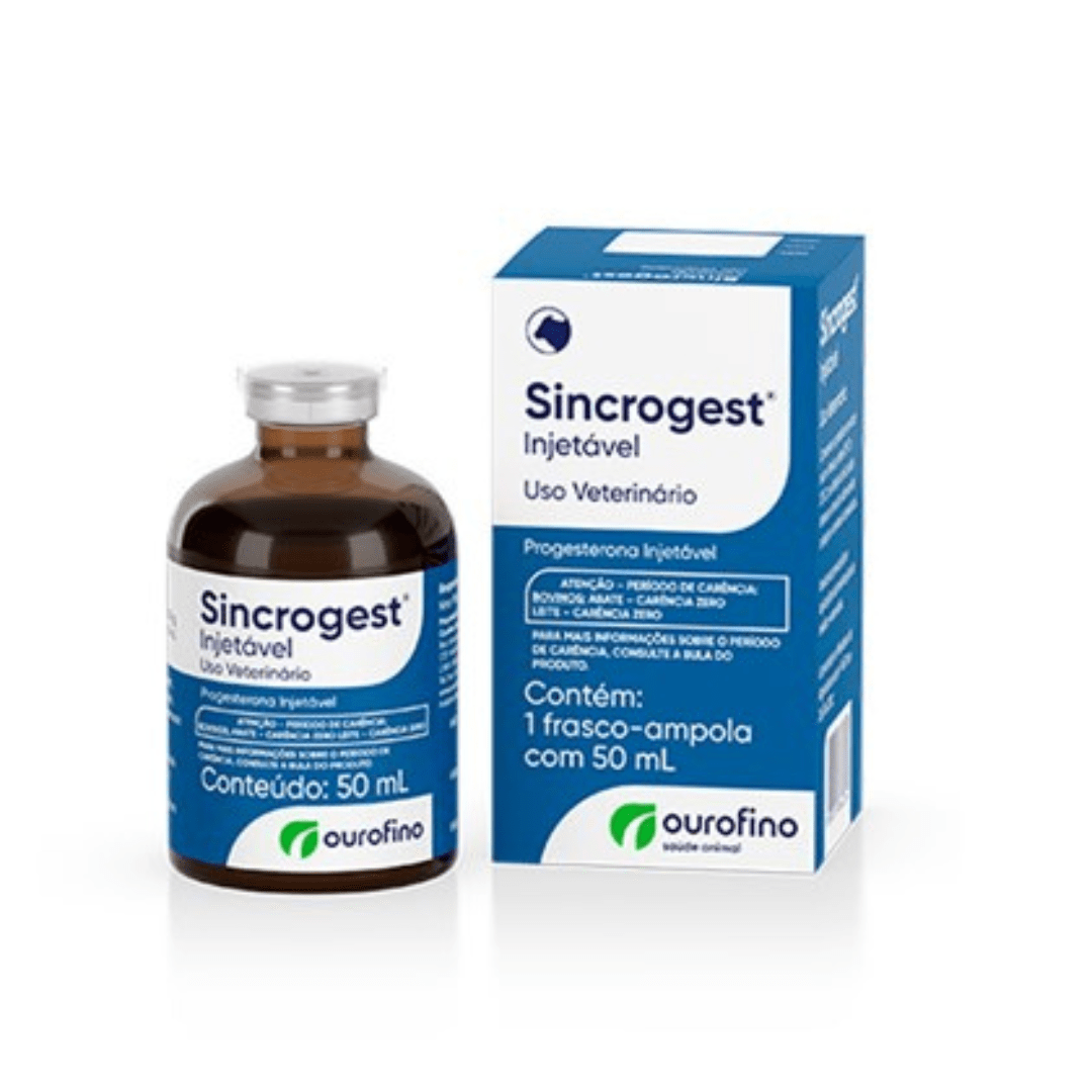 Sincrogest Injetável 50ml - Ourofino