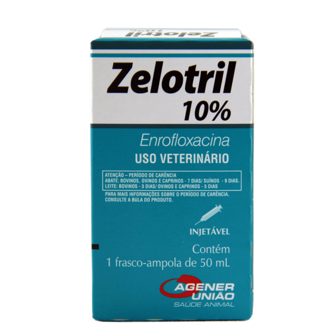 Zelotril 10% Inj 50ml - Agener União