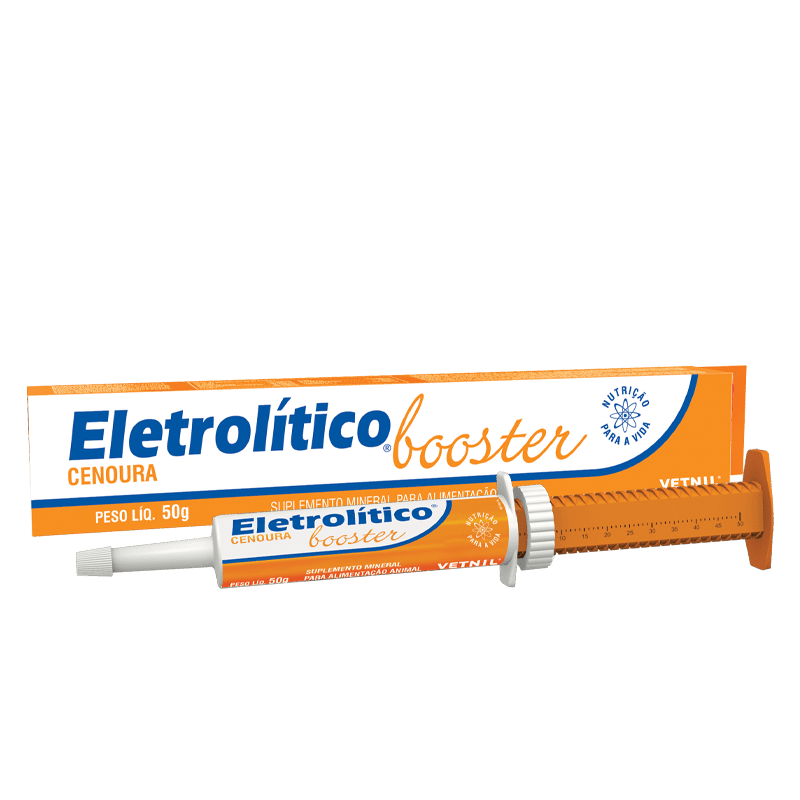 Elétrolitico Booster Cenoura 50g - Vetnil
