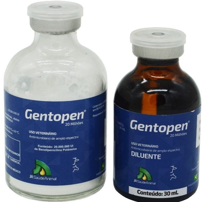 Gentopen 20 Milhões 30ml - Ja Saúde Animal