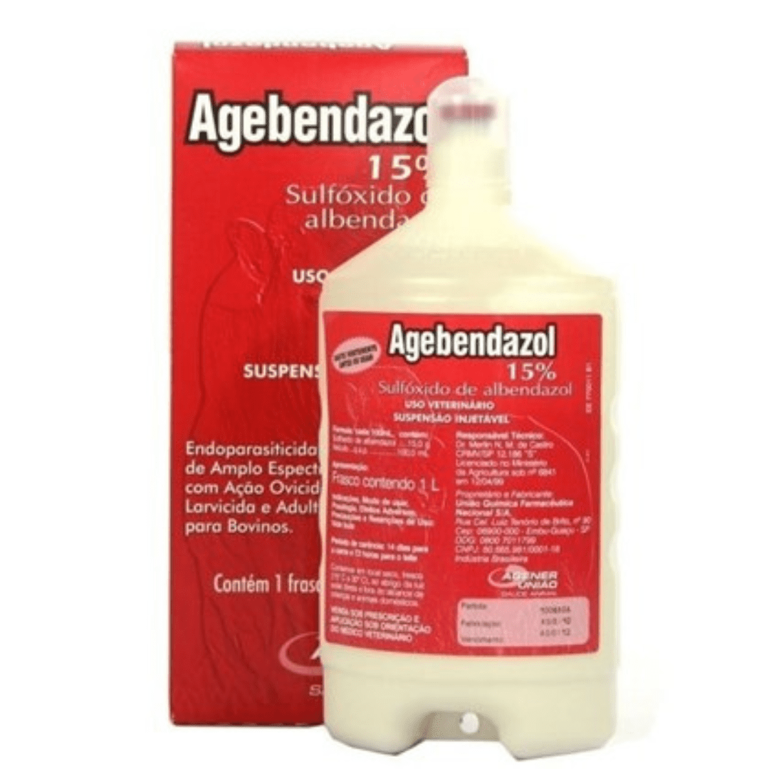 Agebendazol Inj 15% 1l - Agener União