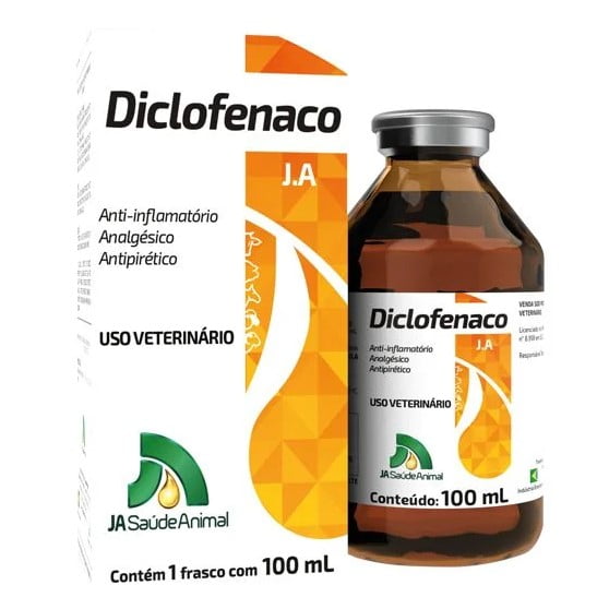 Diclofenaco 100ml - Ja Saúde Animal