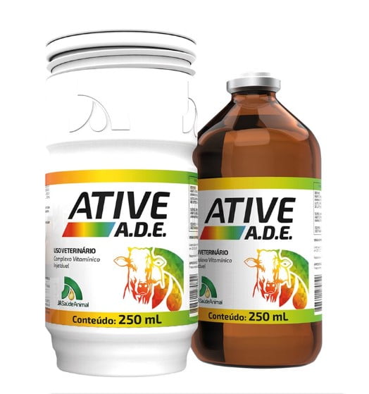 Ative A.d.e 250ml - Ja Saúde Animal