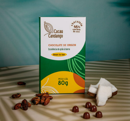Chocolate 46% ao Leite de Coco