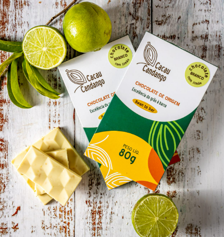 Chocolate  Branco com Limão Siciliano 80g
