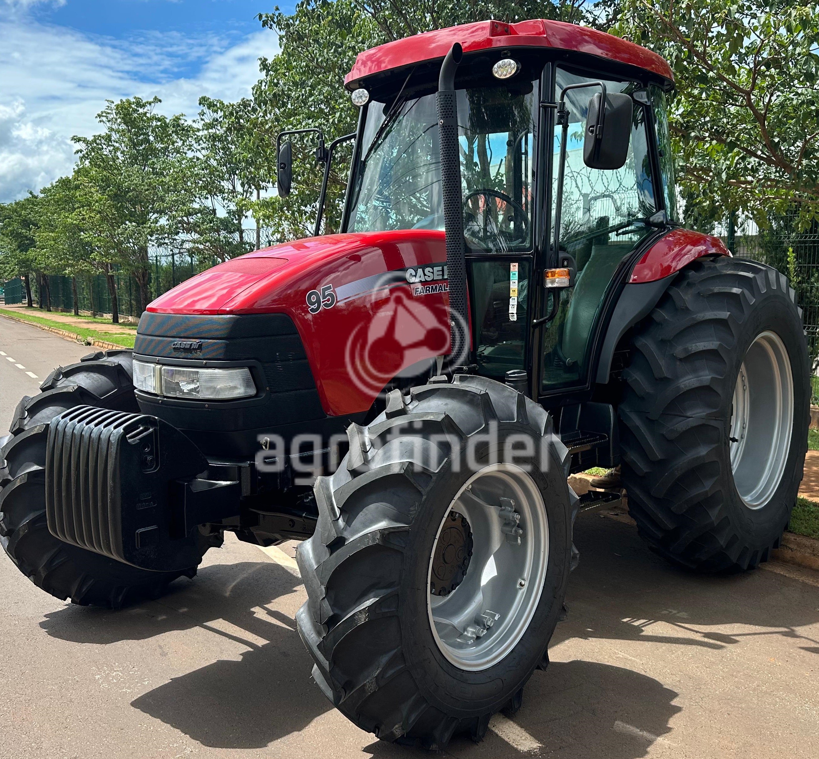 Trator Case Farmall 95 ano 2012