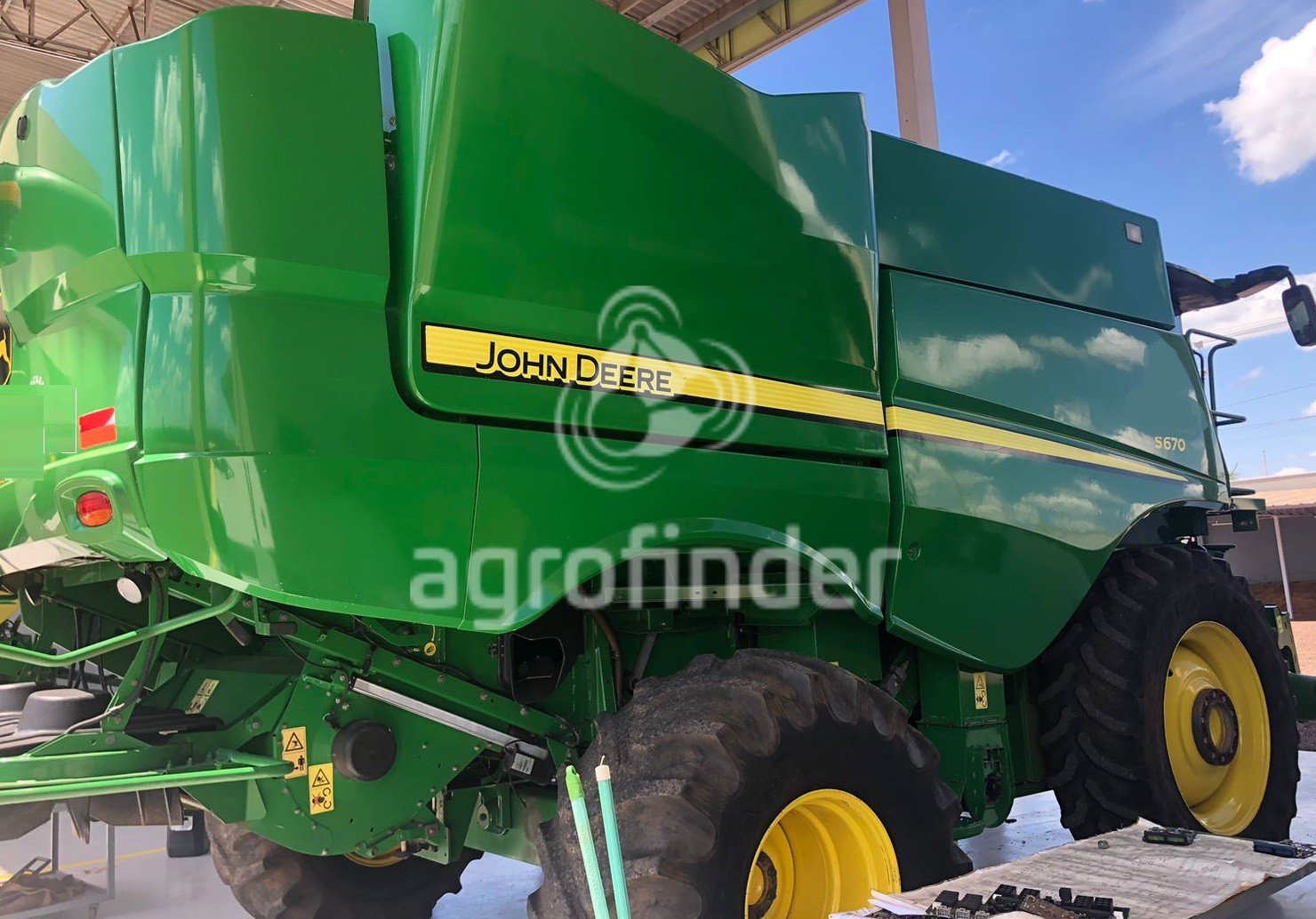 Colheitadeira John Deere S670 Ano 2017