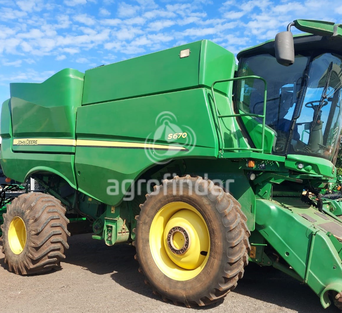 Colheitadeira John Deere S 670 Ano 2017