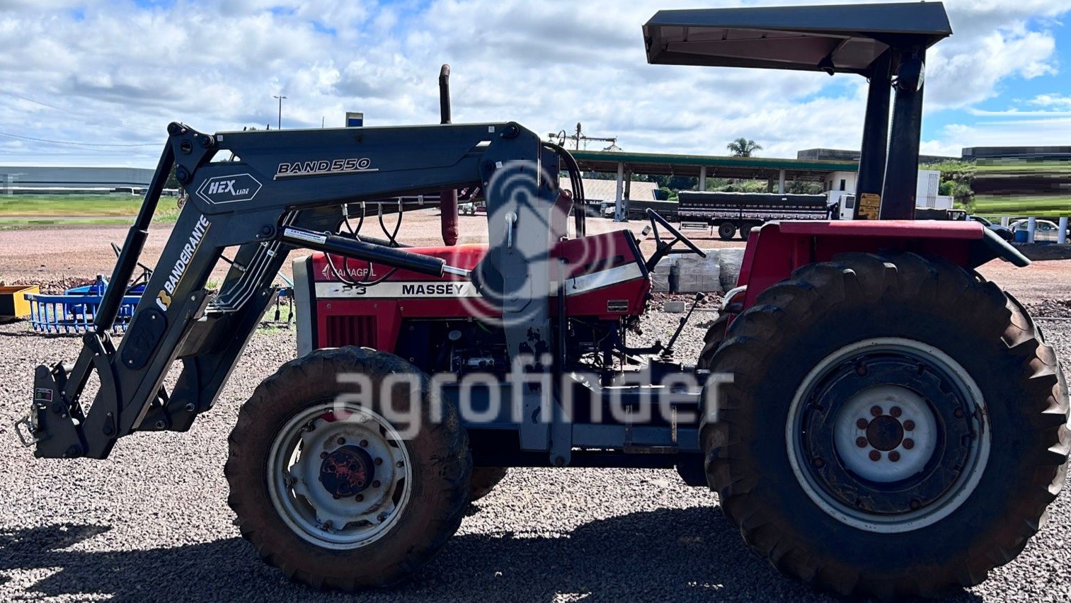 Trator Massey Ferguson  283 ano 1999