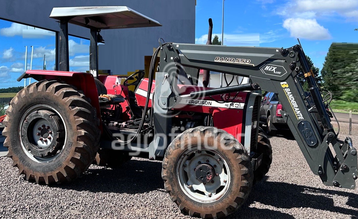Trator Massey Ferguson  283 ano 1999