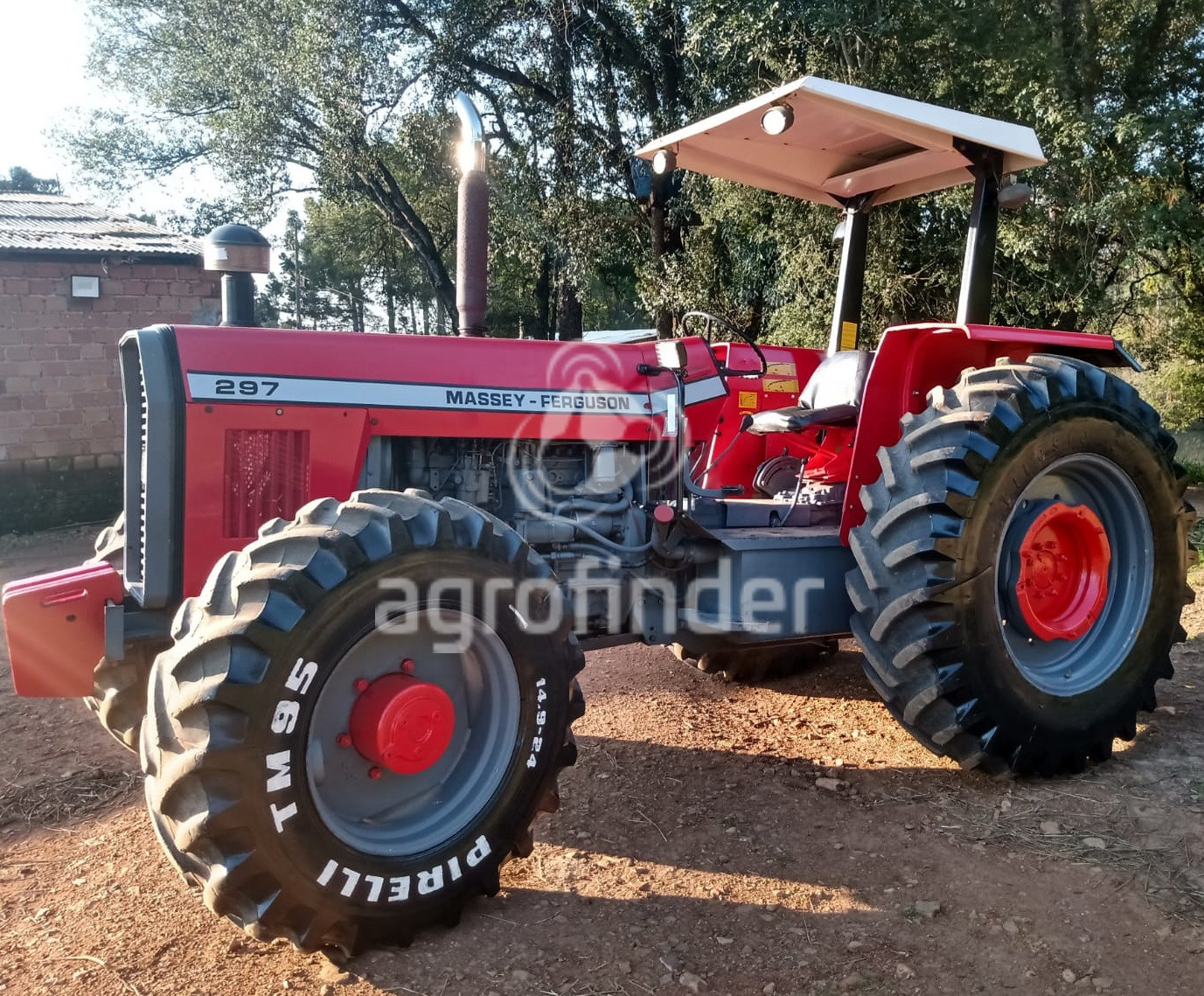Trator Massey Ferguson 297 ano 1991