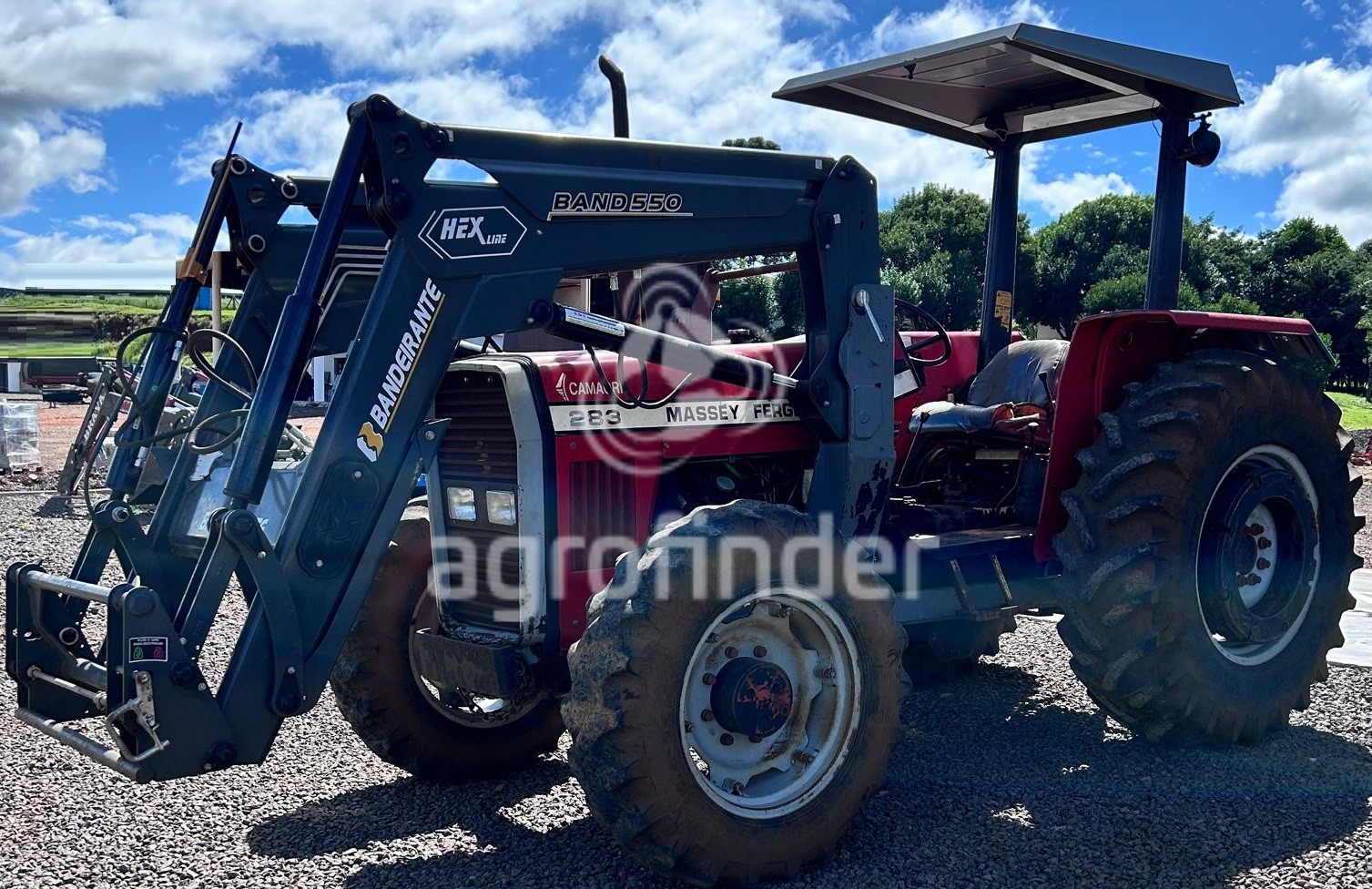 Trator Massey Ferguson  283 ano 1999