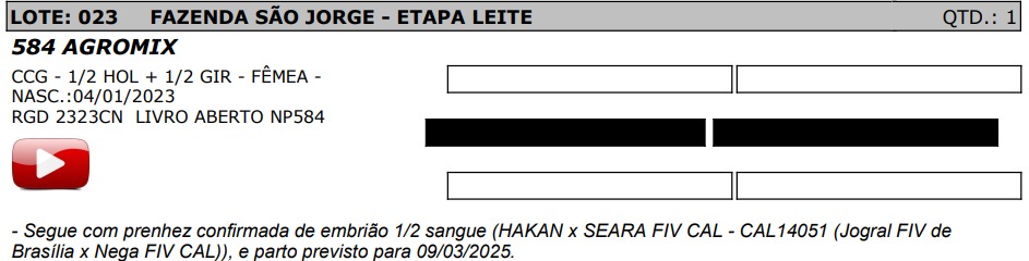 LOTE 23 - AGROMIX - NP 584
