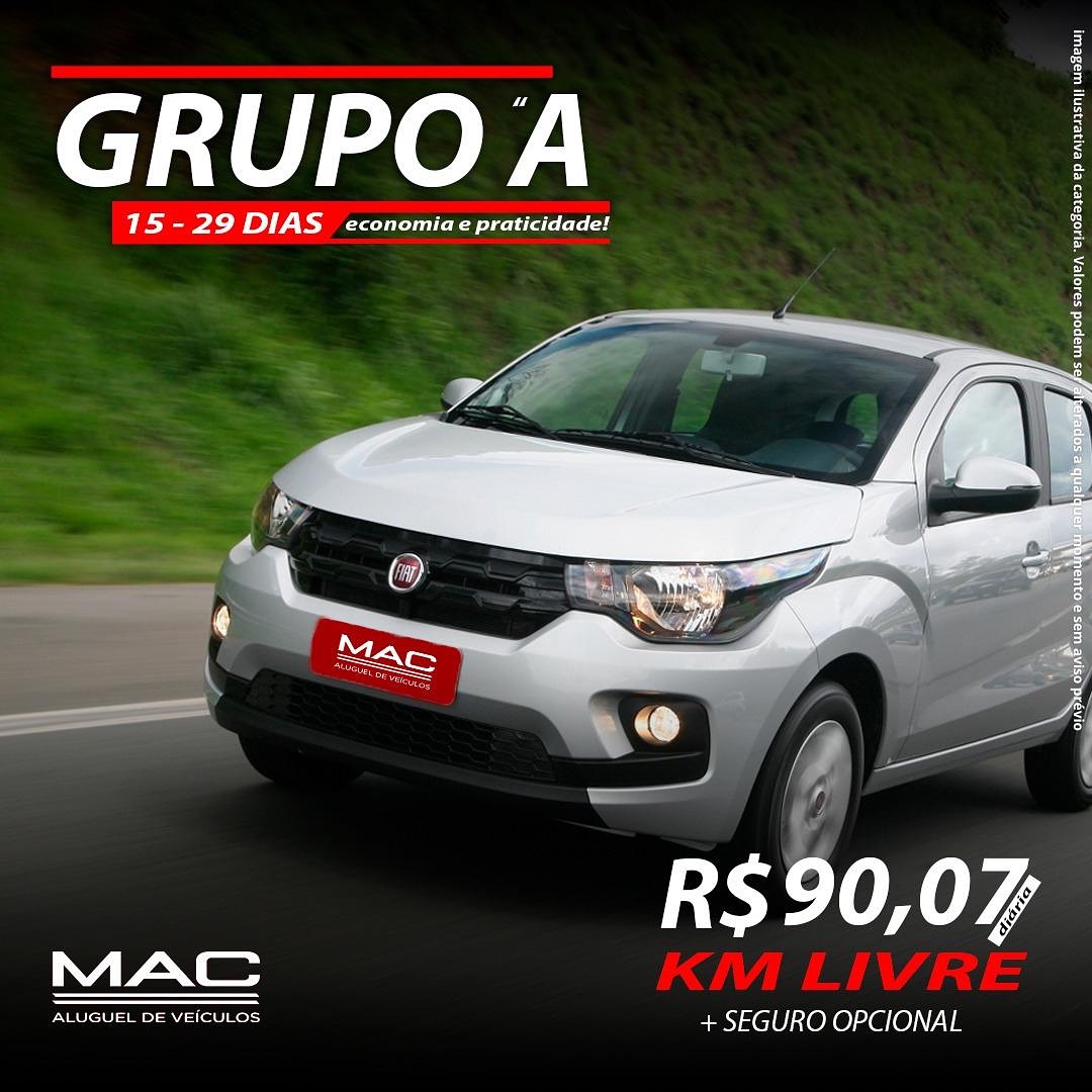 Aluguel de Carro - Grupo A