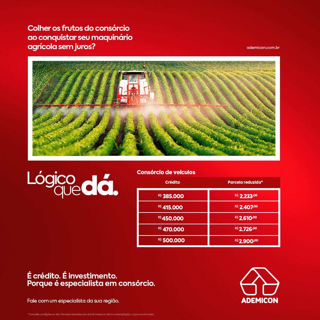 Consórcio para Maquinário Agrícola