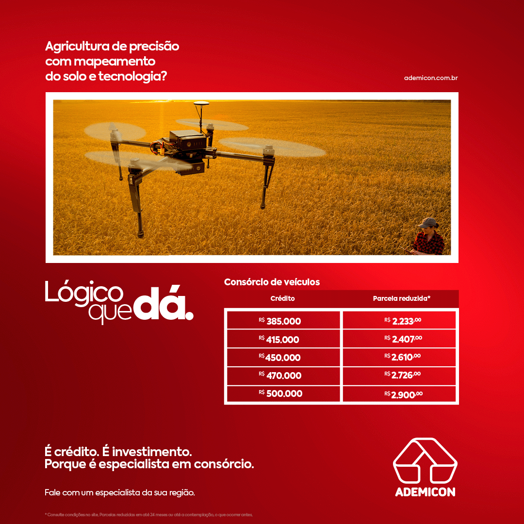 Consórcio para Drones Agrícolas