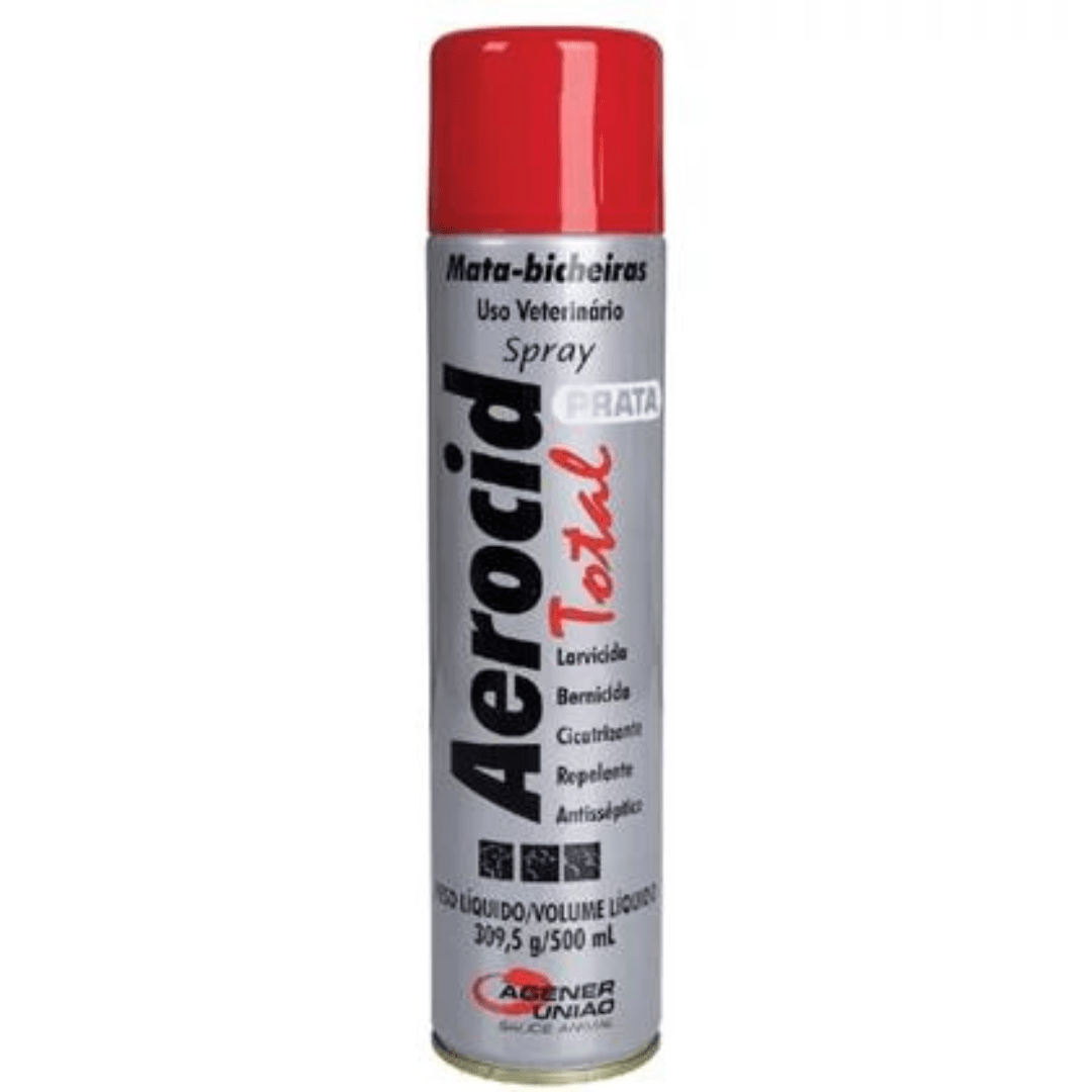 Aerocid Total Prata 500ml - Agener União