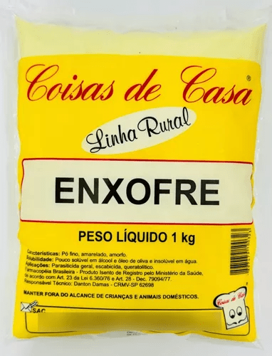 Enxofre 1kg - Coisas De Casa