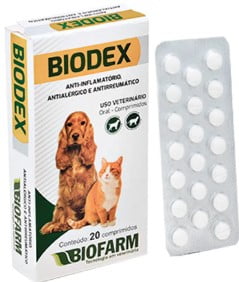 Biodex Pet C/20 Comprimidos - Biofarm
