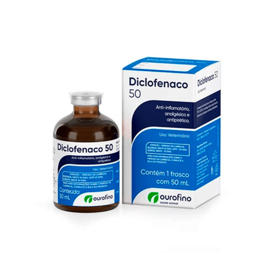 Diclofenaco 50 50ml - Ourofino
